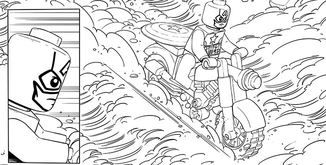 Dessin à colorier: Super Héros Marvel (Super-héros) #79721 - Coloriages à Imprimer Gratuits