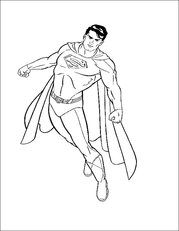 Dessin à colorier: Super Héros Marvel (Super-héros) #79748 - Coloriages à imprimer