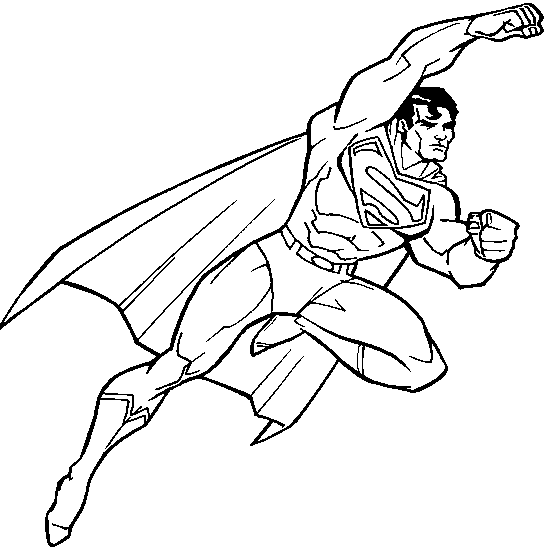 Dessin à colorier: Super Héros Marvel (Super-héros) #79779 - Coloriages à imprimer