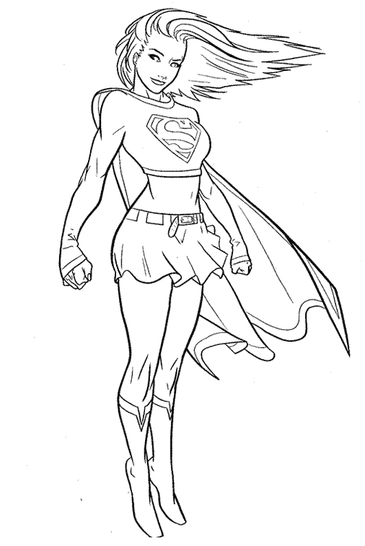 Dessin à colorier: Super Héros Marvel (Super-héros) #79851 - Coloriages à Imprimer Gratuits