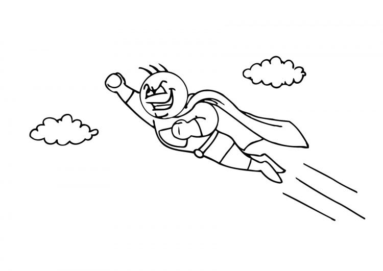 Dessin à colorier: Super Héros Marvel (Super-héros) #79858 - Coloriages à imprimer