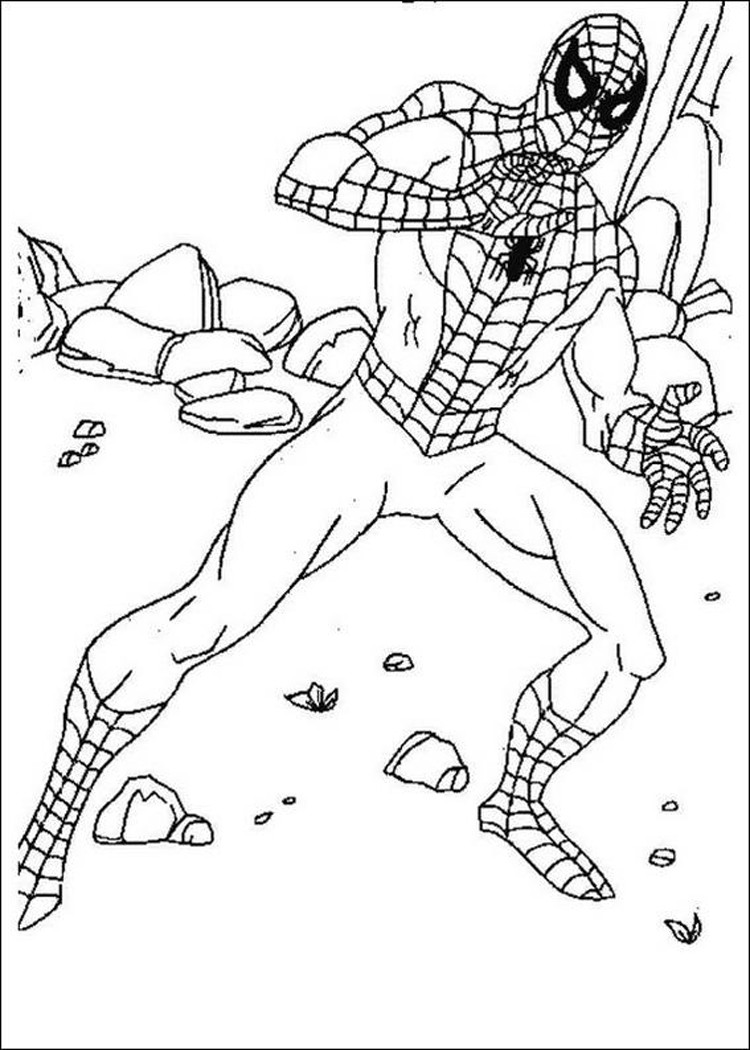 Dessin à colorier: Super Héros Marvel (Super-héros) #79877 - Coloriages à Imprimer Gratuits