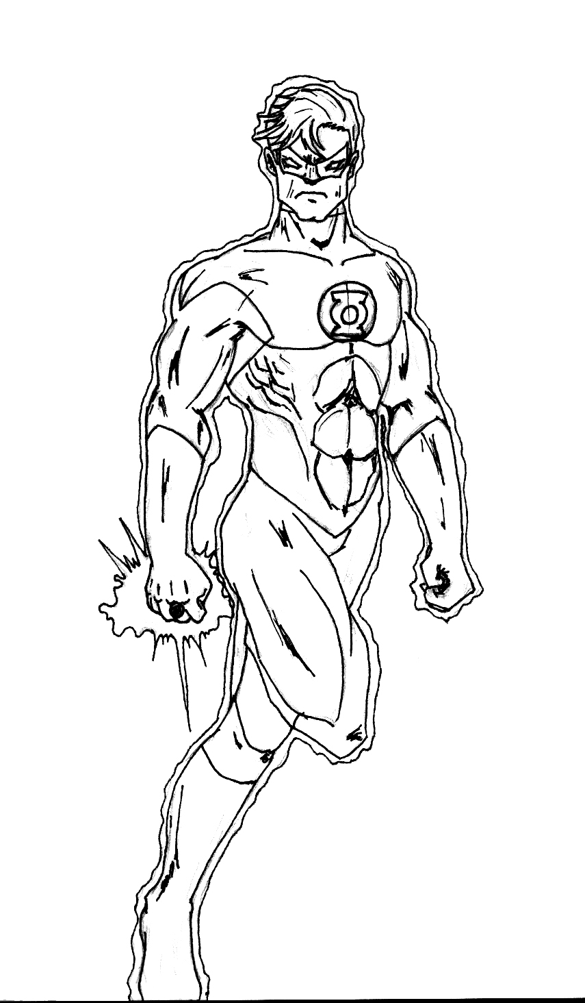 Dessin à colorier: Super Héros Marvel (Super-héros) #79886 - Coloriages à Imprimer Gratuits