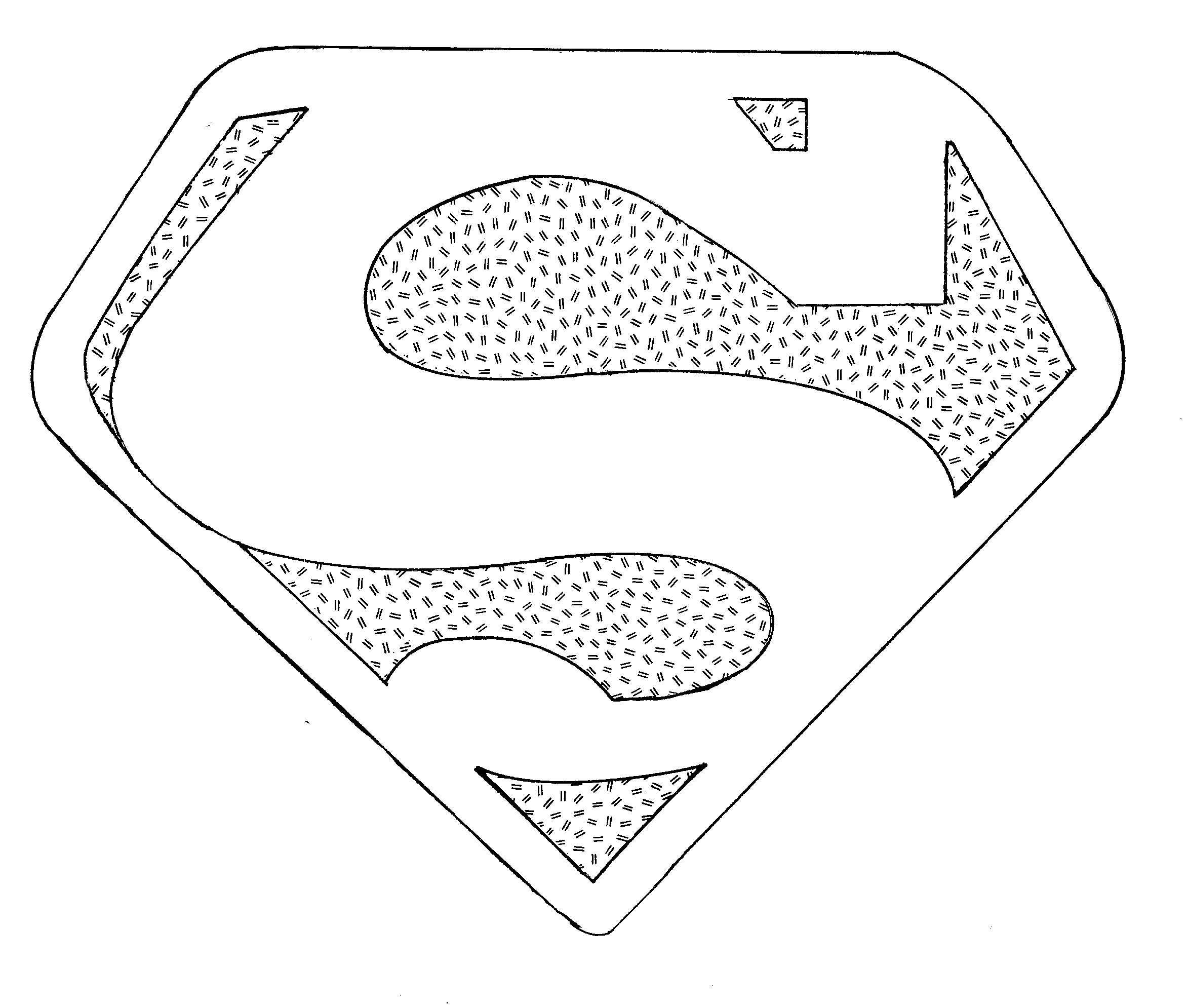 Dessin à colorier: Superman (Super-héros) #83630 - Coloriages à Imprimer Gratuits