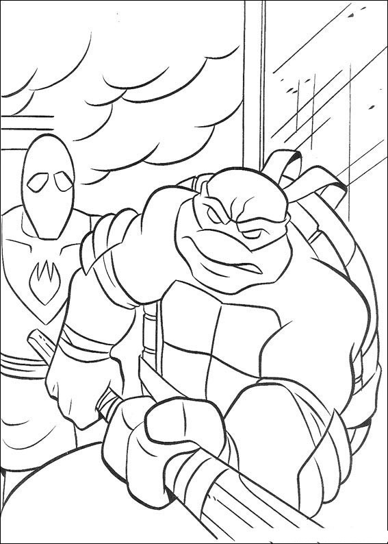 Coloriage Tortues Ninja 75431 (Superhéros) Album de