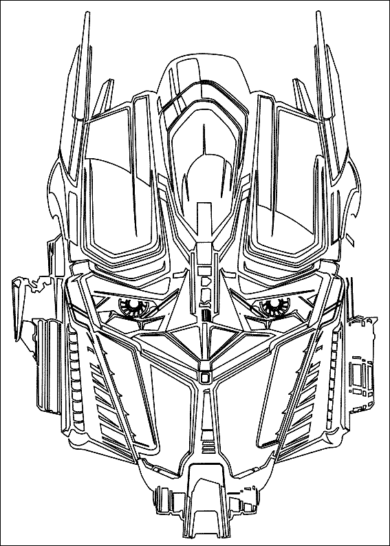 Dessin à colorier: Transformers (Super-héros) #75094 - Coloriages à Imprimer Gratuits