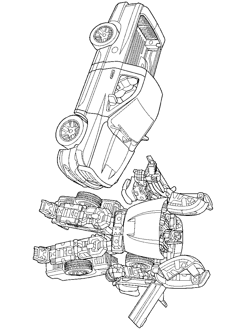 Dessin à colorier: Transformers (Super-héros) #75147 - Coloriages à Imprimer Gratuits