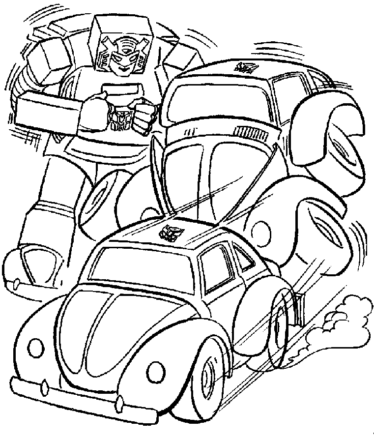 Dessin à colorier: Transformers (Super-héros) #75157 - Coloriages à Imprimer Gratuits