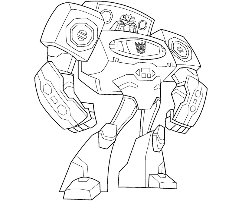 Dessin à colorier: Transformers (Super-héros) #75193 - Coloriages à Imprimer Gratuits