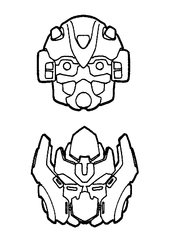 Dessin à colorier: Transformers (Super-héros) #75258 - Coloriages à Imprimer Gratuits