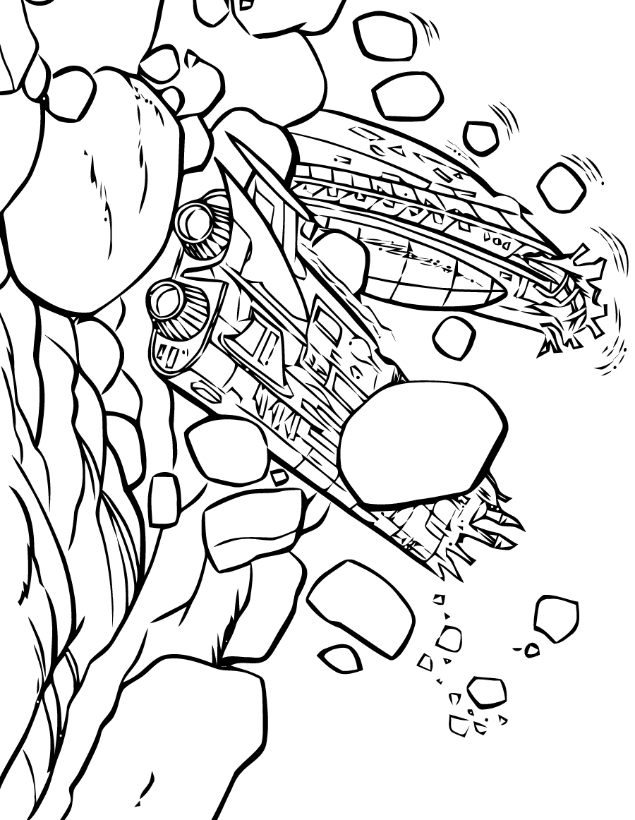 Dessin à colorier: Transformers (Super-héros) #75276 - Coloriages à Imprimer Gratuits