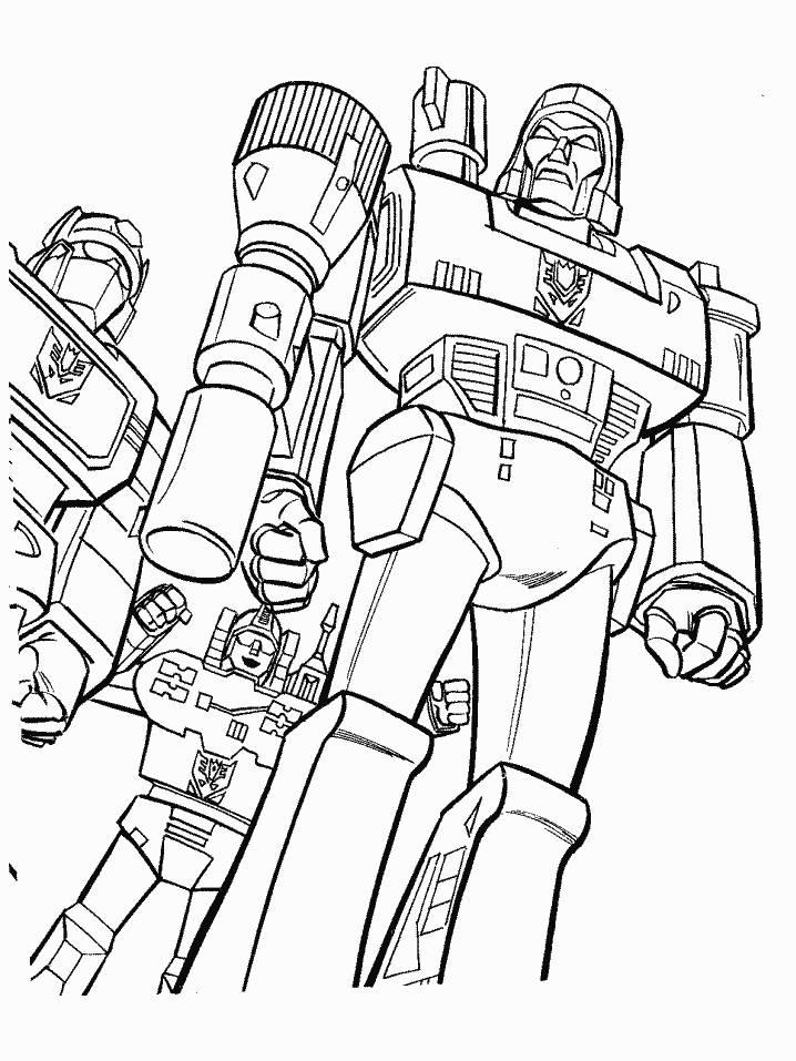 Dessin à colorier: Transformers (Super-héros) #75282 - Coloriages à Imprimer Gratuits