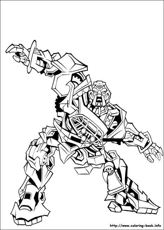 Dessin à colorier: Transformers (Super-héros) #75286 - Coloriages à Imprimer Gratuits