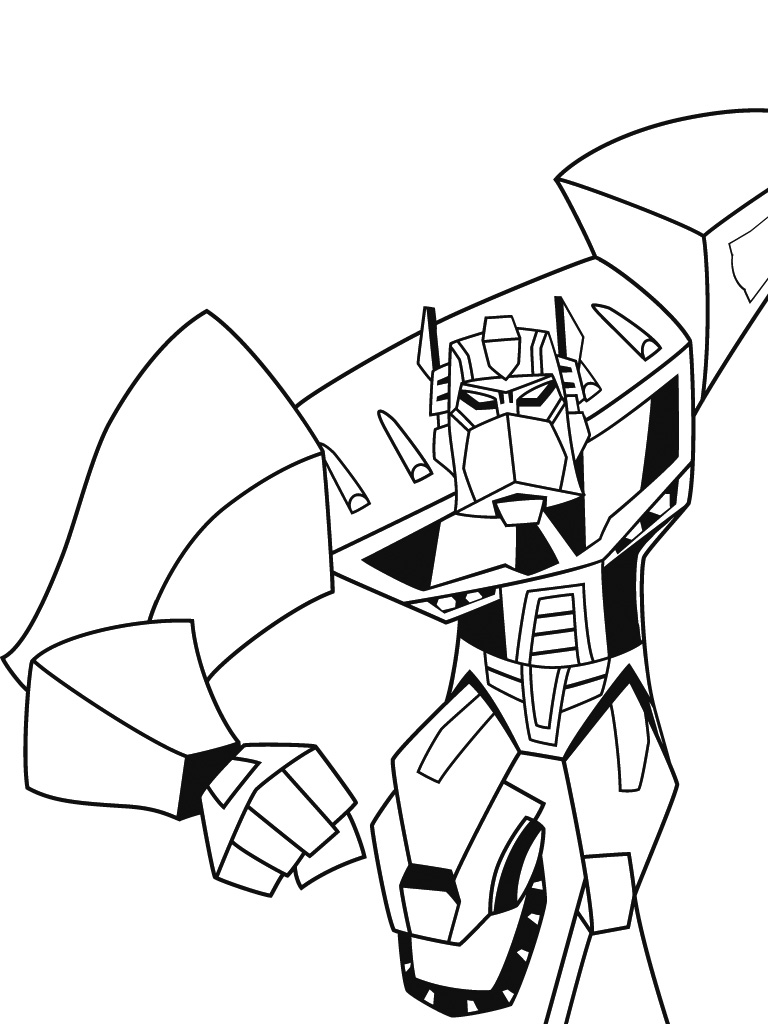 Dessin à colorier: Transformers (Super-héros) #75310 - Coloriages à Imprimer Gratuits