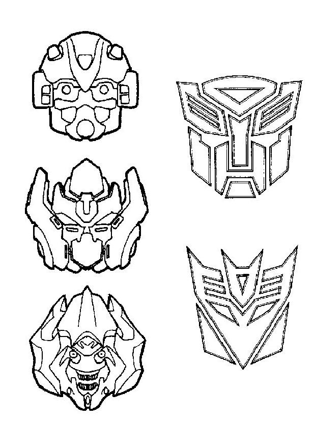 Dessin à colorier: Transformers (Super-héros) #75335 - Coloriages à Imprimer Gratuits