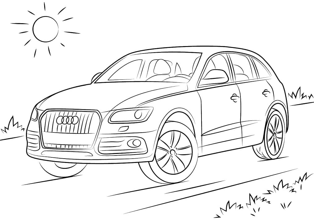 Coloriage gratuit Audi #174803 de la collection Transport à imprimer Coloriage gratuit Audi #174803 de la collection Transport à imprimer
