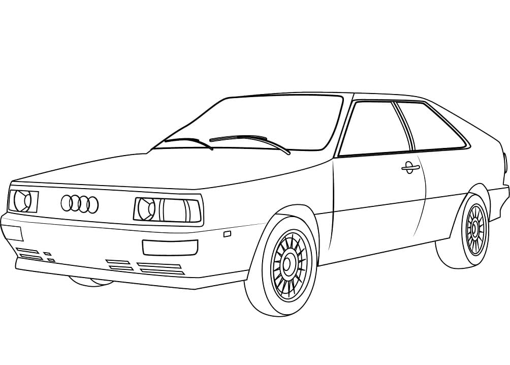 Coloriage gratuit Audi #174809 de la collection Transport à imprimer Coloriage gratuit Audi #174809 de la collection Transport à imprimer