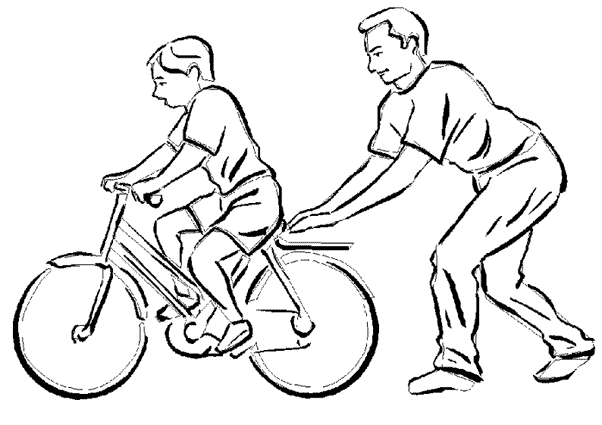 Dessin à colorier: Bicyclette / Vélo (Transport) #136974 - Coloriages à Imprimer Gratuits