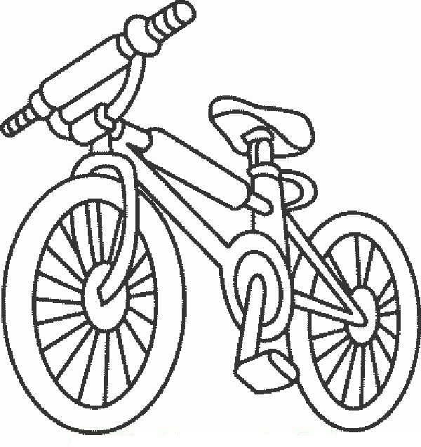 Coloriage Bicyclette / Vélo #175422 à imprimer gratuitement, extrait de la collection Transport