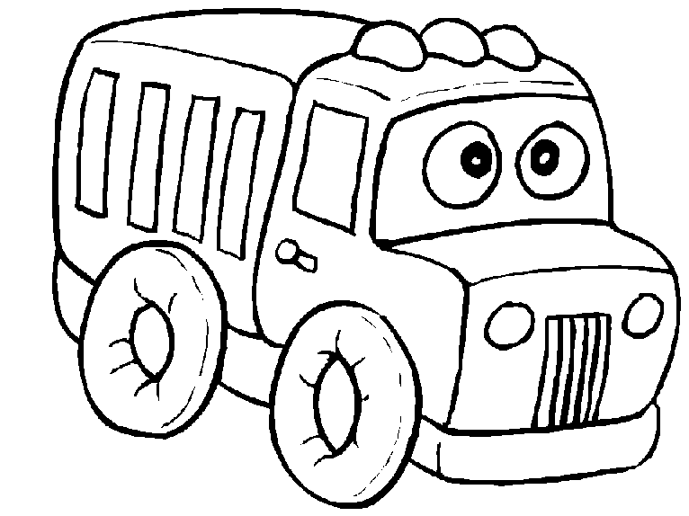 Dessin à colorier: Camion (Transport) #135549 - Coloriages à Imprimer Gratuits