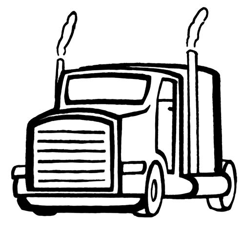 Dessin à colorier: Camion (Transport) #135578 - Coloriages à Imprimer Gratuits