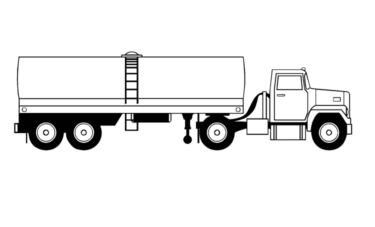 Dessin à colorier: Camion (Transport) #135605 - Coloriages à Imprimer Gratuits