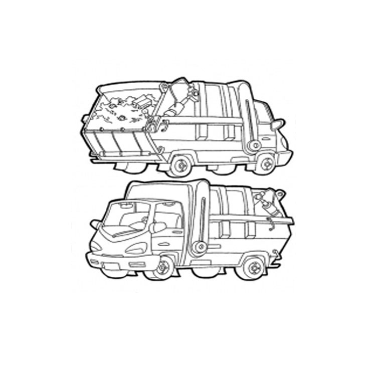 Dessin à colorier: Camion (Transport) #135646 - Coloriages à Imprimer Gratuits