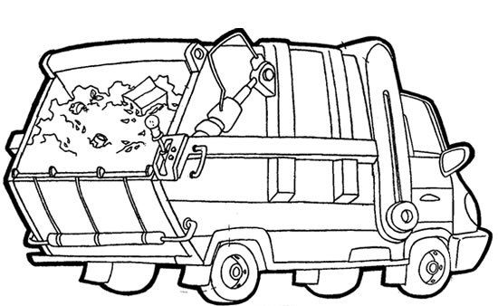 Dessin à colorier: Camion (Transport) #135732 - Coloriages à Imprimer Gratuits