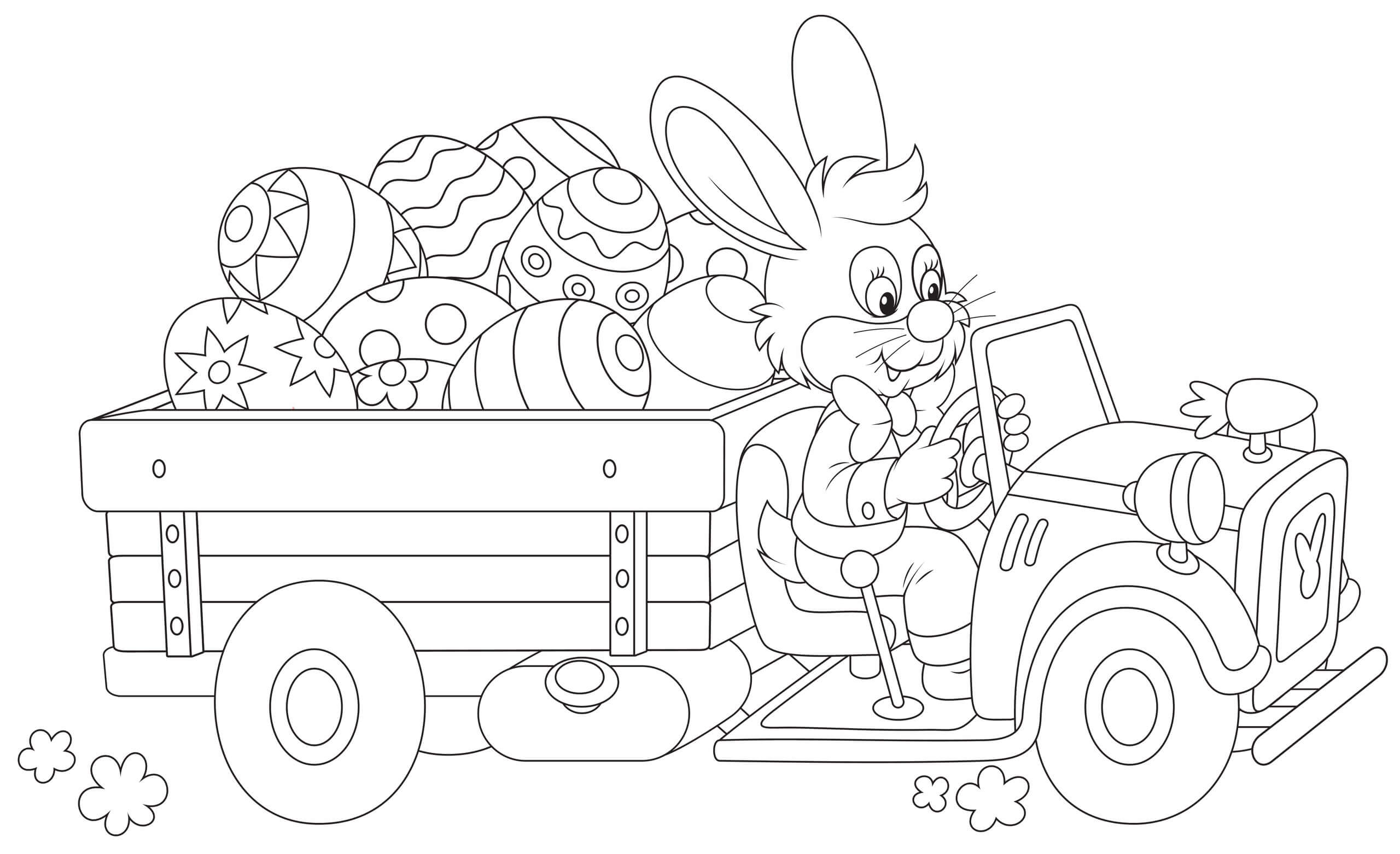 Coloriage gratuit Camion #180708 de la collection Transport à imprimer