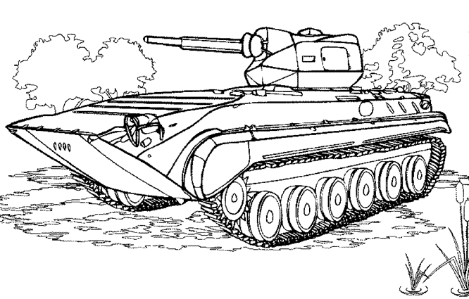 Dessin à colorier: Char (Transport) #138019 - Coloriages à Imprimer Gratuits