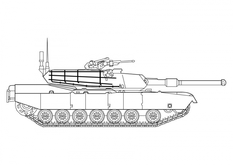 Dessin à colorier: Char (Transport) #138031 - Coloriages à Imprimer Gratuits