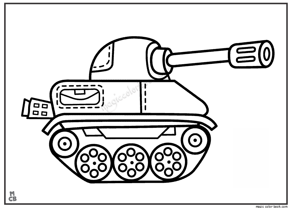 Dessin à colorier: Char (Transport) #138196 - Coloriages à Imprimer Gratuits