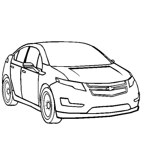 Coloriage gratuit Chevrolet #204505 de la collection Transport à imprimer