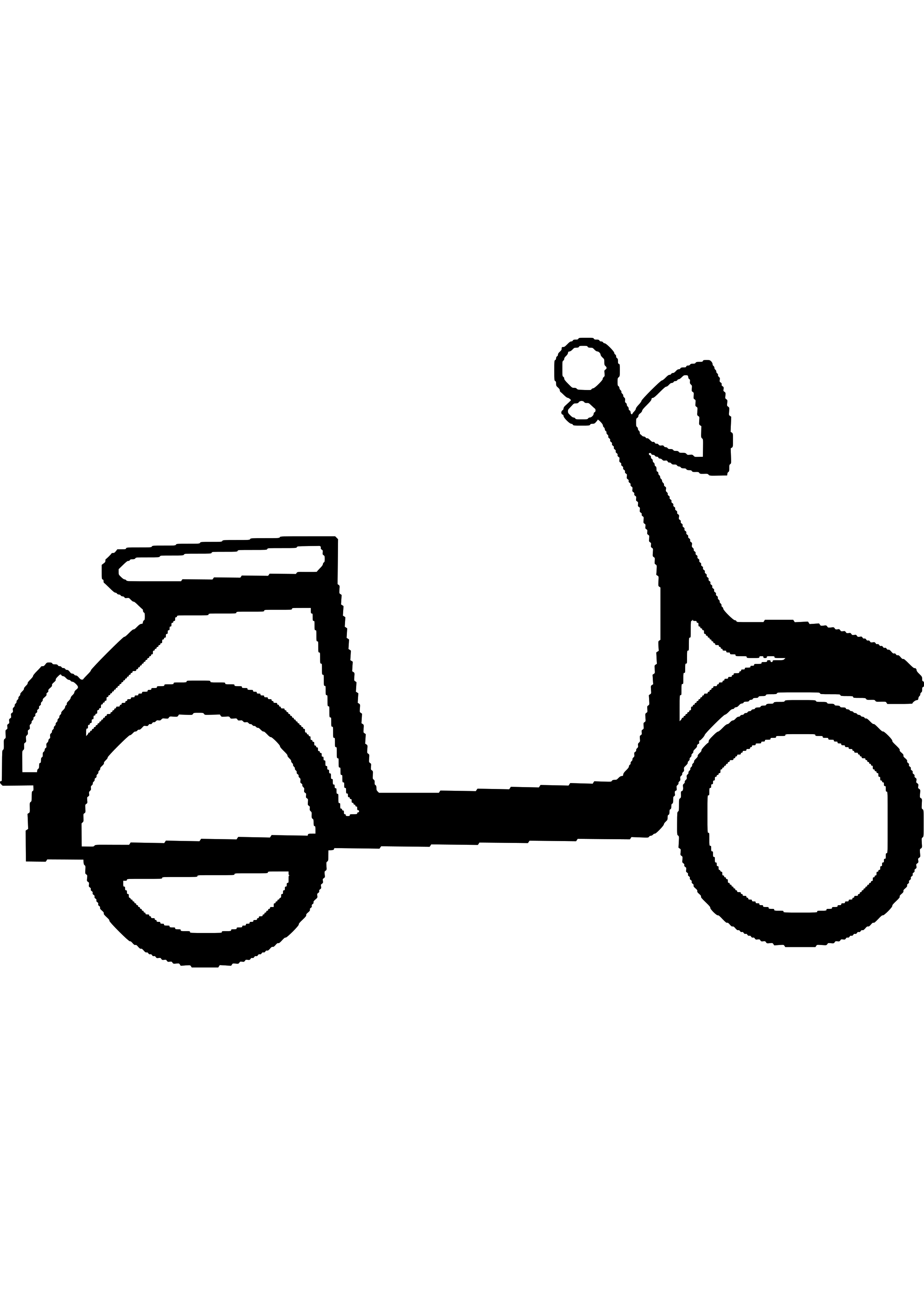 Dessin à colorier: Cyclomoteur (Transport) #139545 - Coloriages à Imprimer Gratuits