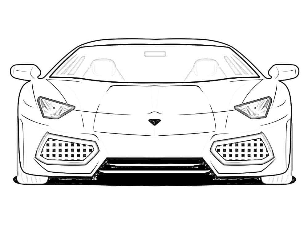 Dessin à colorier: Ferrari (Transport) #186882 - Coloriages à Imprimer Gratuits