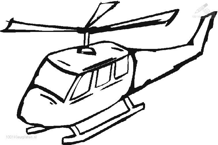 Dessin à colorier: Helicoptère (Transport) #136054 - Coloriages à Imprimer Gratuits