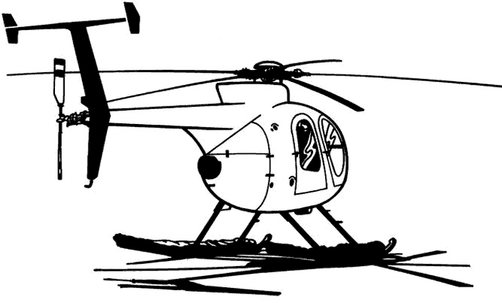 Dessin à colorier: Helicoptère (Transport) #136139 - Coloriages à Imprimer Gratuits