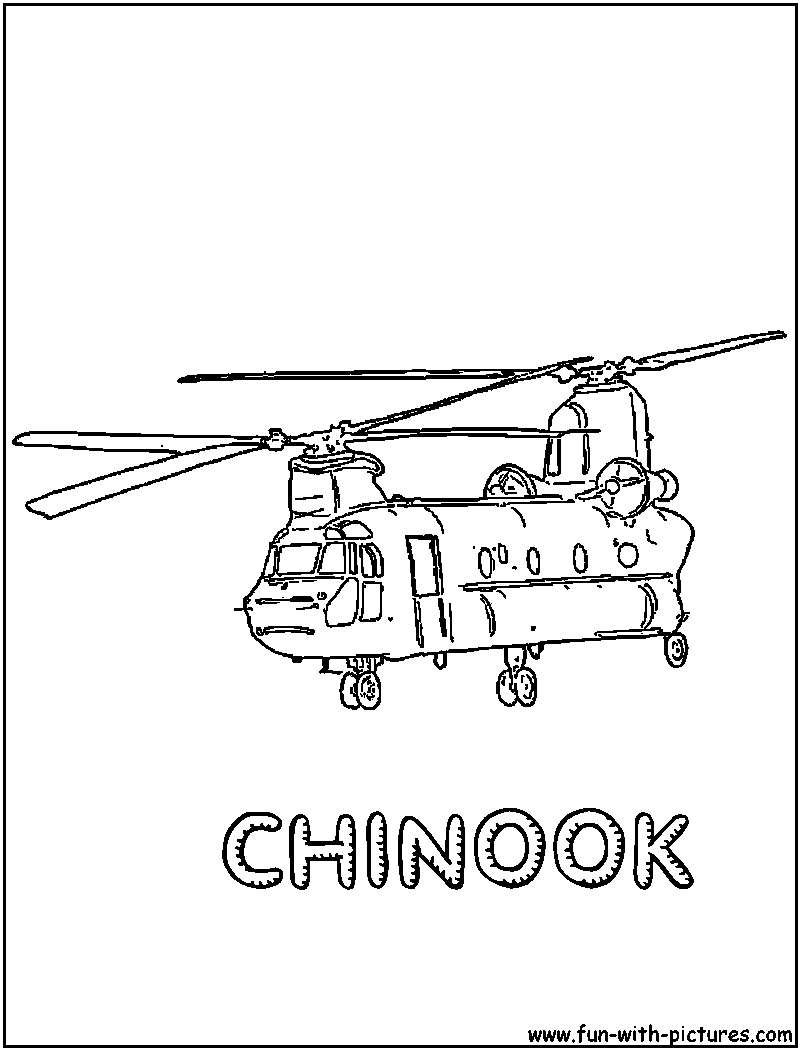 Dessin à colorier: Helicoptère (Transport) #136147 - Coloriages à Imprimer Gratuits