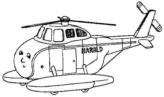Dessin à colorier: Helicoptère (Transport) #136187 - Coloriages à Imprimer Gratuits