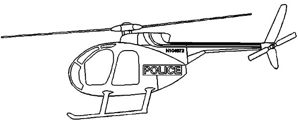Dessin à colorier: Helicoptère (Transport) #136189 - Coloriages à Imprimer Gratuits
