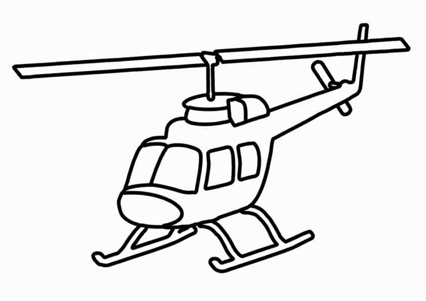 Coloriage Helicoptère #174148 à imprimer gratuitement, extrait de la collection Transport Coloriage Helicoptère #174148 à imprimer gratuitement, extrait de la collection Transport