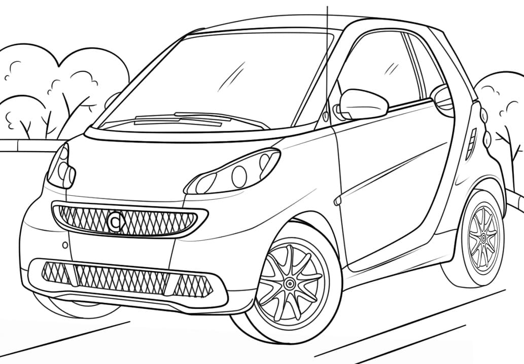 Coloriage gratuit Mercedes #187480 de la collection Transport à imprimer