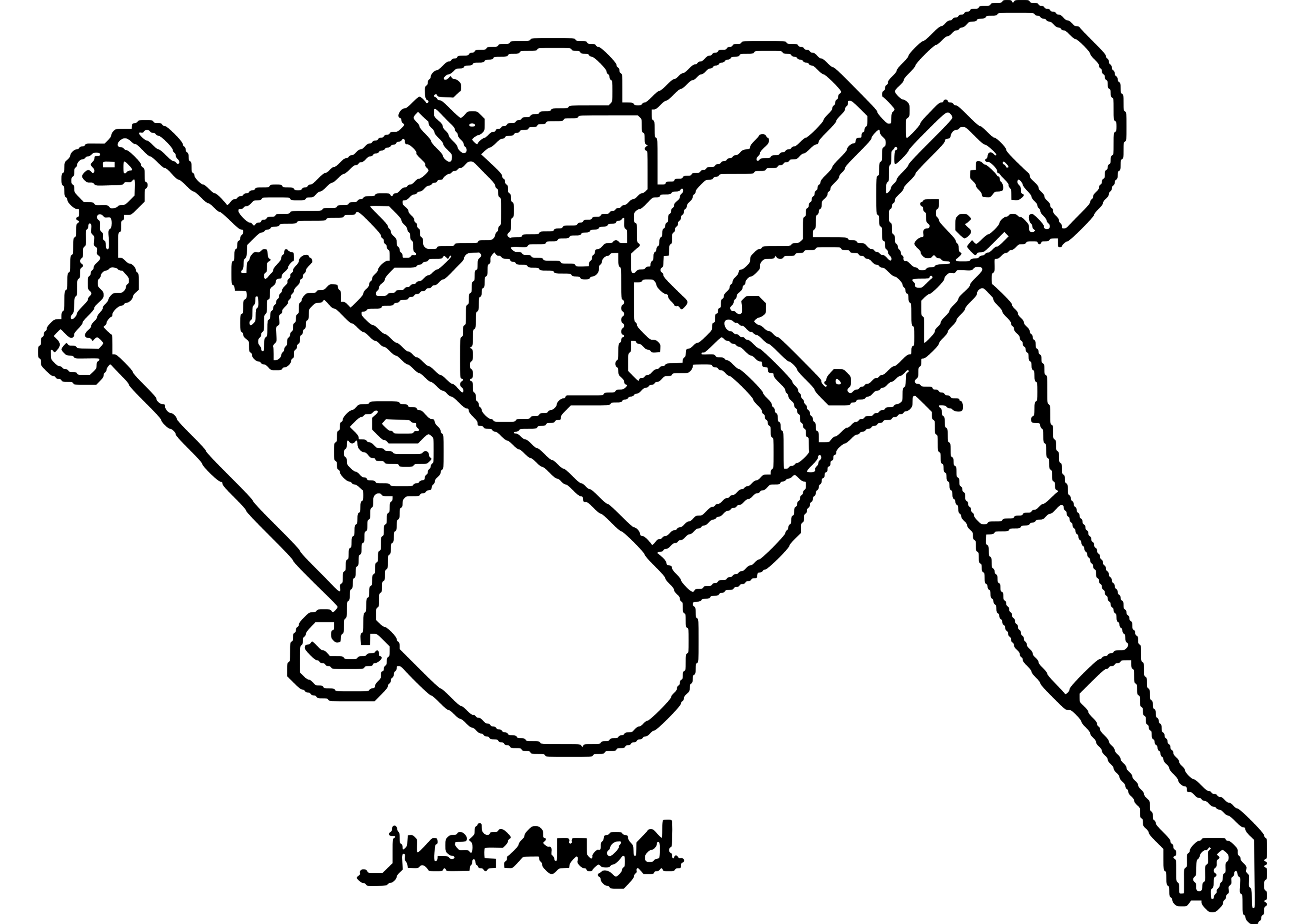 Dessin à colorier: Skateboard / Planche à roulette (Transport) #139341 - Coloriages à Imprimer Gratuits