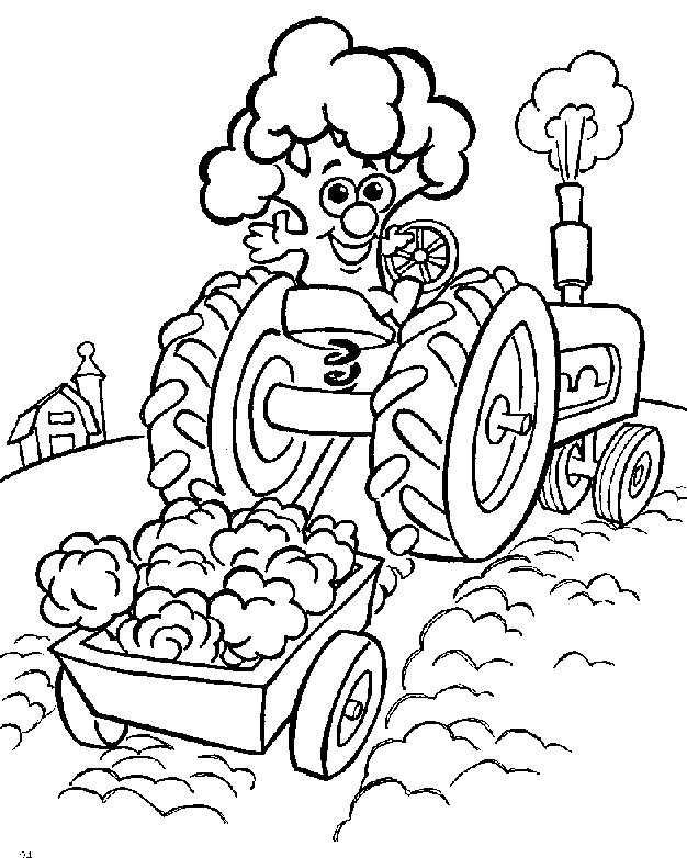 coloriage tracteur 141945 transport dessin à colorier coloriages
