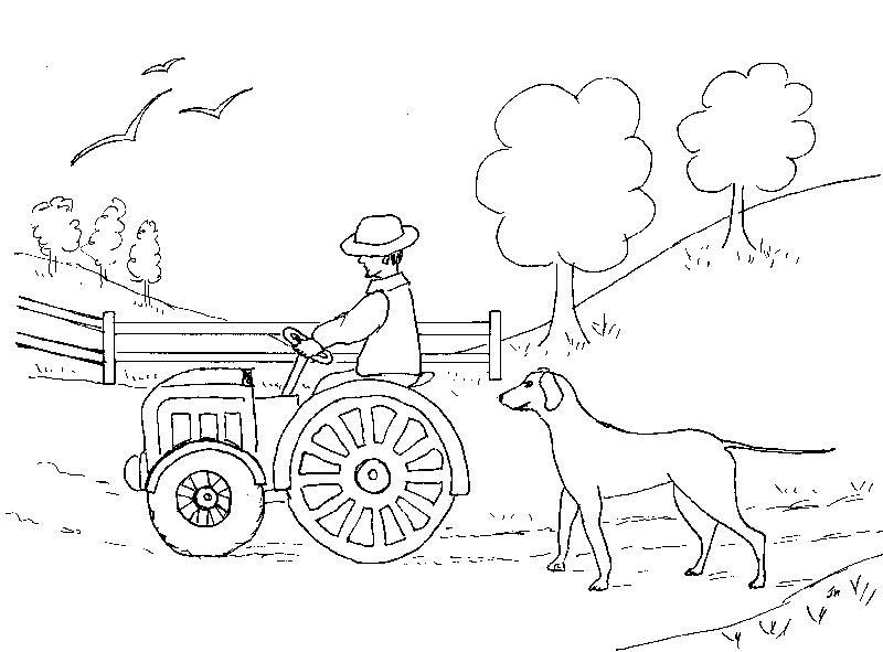 Dessin Tracteur #141962 (Transport) à colorier – Coloriages à imprimer