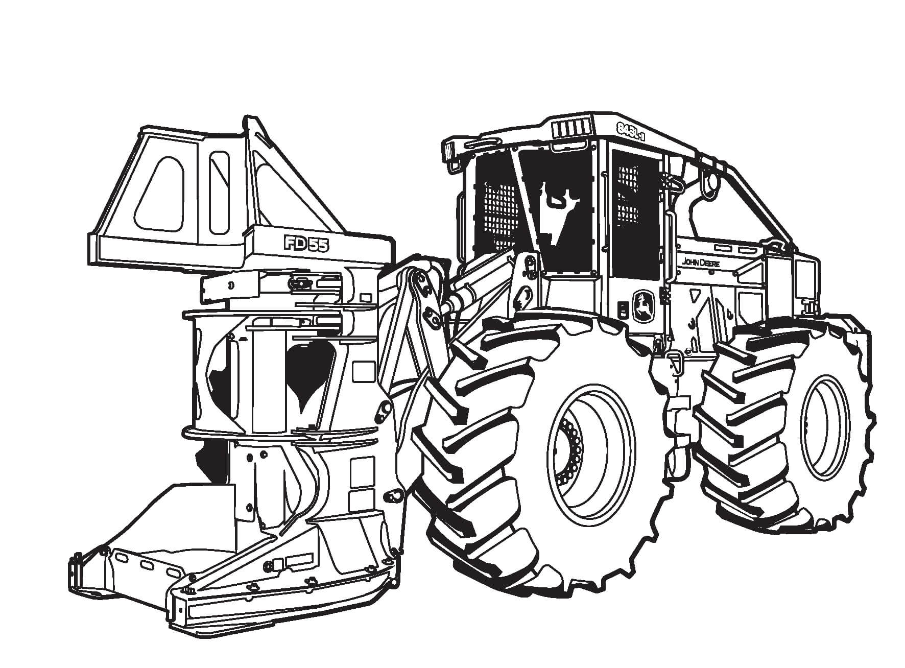 Coloriage gratuit Tracteur #172582 de la collection Transport à imprimer Coloriage gratuit Tracteur #172582 de la collection Transport à imprimer