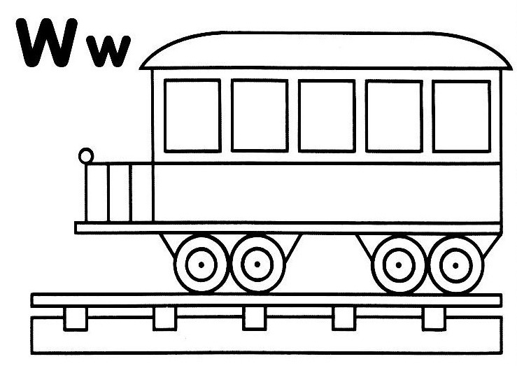 Dessin à colorier: Train / Locomotive (Transport) #135093 - Coloriages à Imprimer Gratuits