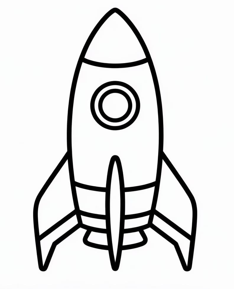 Coloriage gratuit Vaisseau Spatial #221835 de la collection Transport à imprimer
