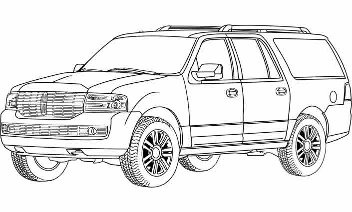 Page de coloriage Véhicules 4x4 #145929, collection Transport, à imprimer et colorier