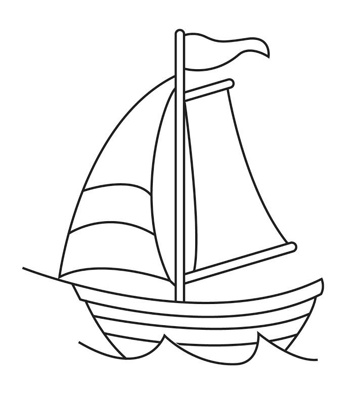 Dessin De Bateau À Voile À Imprimer  Coatmeur